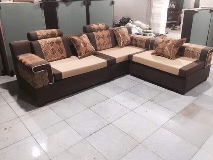 Sofa Góc Bọc Nỉ - MÃ ( S5500 )